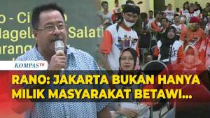 KompasTV - Rano Karno Hadiri Deklarasi Kowarteg Indonesia Dukung Pram-Doel di Pilkada Jakarta 2024